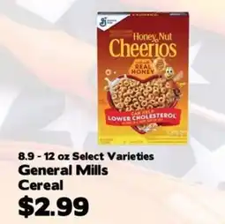 Crosby's Marketplace General Mills Cereal offer