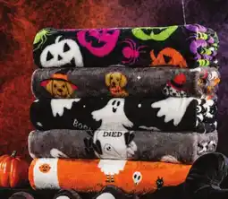 Family Dollar Printed Plush Throws offer