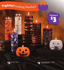 Family Dollar Scented Pillar Candles offer