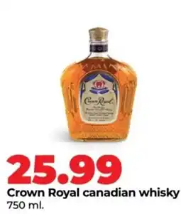 Hy-Vee Crown Royal canadian whisky offer