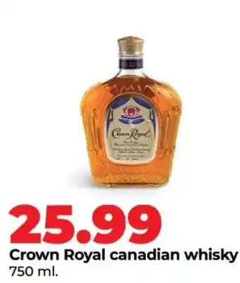 Crown Royal canadian whisky