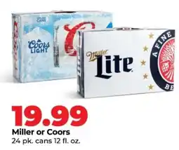 Hy-Vee Miller or Coors offer