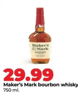 Hy-Vee Maker's Mark bourbon whisky offer