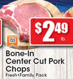 Supremo Foods Inc Bone-In Center Cut Pork Chops offer