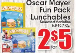 Supremo Foods Inc Oscar Mayer Fun Pack Lunchables offer