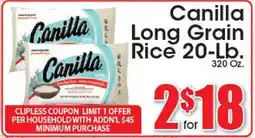 Supremo Foods Inc Canilla Long Grain Rice offer