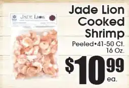 Supremo Foods Inc Jade Lion Cooked Shrimp offer