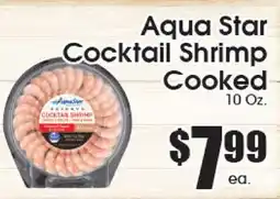 Supremo Foods Inc Aqua Star Cocktail Shrimp Cooked offer