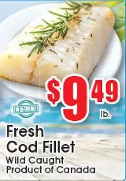 Supremo Foods Inc Fresh Cod Fillet offer