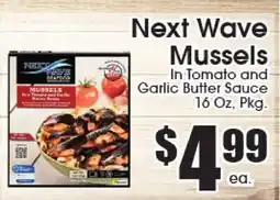 Supremo Foods Inc Next Wave Mussels offer