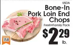 Supremo Foods Inc USDA Bone-In Pork Loin End Chops offer