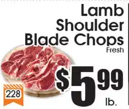 Supremo Foods Inc Lamb Shoulder Blade Chops offer