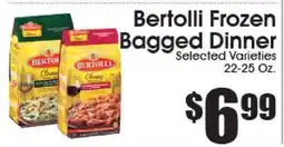 Supremo Foods Inc Bertolli Frozen Bagged Dinner offer