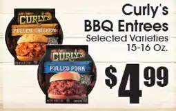 Supremo Foods Inc Curly's BBQ Entrees offer