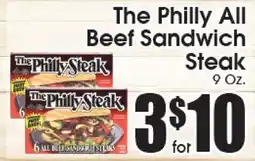 Supremo Foods Inc The Philly All Beef Sandwich Steak offer