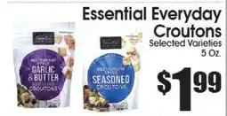 Supremo Foods Inc Essential Everyday Croutons offer