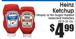Supremo Foods Inc Heinz Ketchup offer