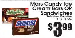 Supremo Foods Inc Mars Candy Ice Cream Bars OR Sandwiches offer