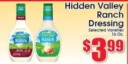 Supremo Foods Inc Hidden Valley Ranch Dressing offer