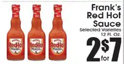 Supremo Foods Inc Frank's Red Hot Sauce offer