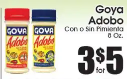 Supremo Foods Inc Goya Adobo offer