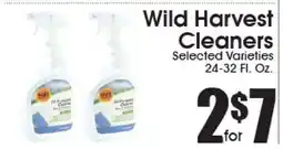 Supremo Foods Inc Wild Harvest Cleaners offer