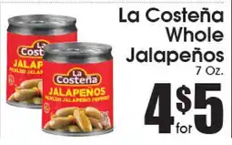 Supremo Foods Inc La CosteΓ±a Whole JalapeΓ±os offer