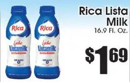 Supremo Foods Inc Rica Lista Milk offer