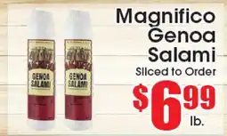 Supremo Foods Inc Magnifico Genoa Salami offer
