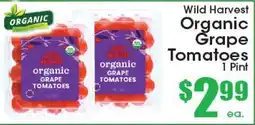Supremo Foods Inc Wild Harvest Organic Grape Tomatoes offer