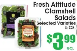 Supremo Foods Inc Fresh Attitude Clamshell Salads offer