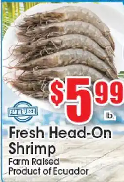 Supremo Foods Inc Fresh Head-On Shrimp offer