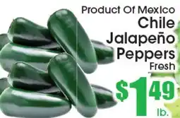 Supremo Foods Inc Chile Jalapeño Peppers offer