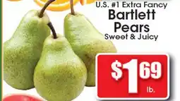 Supremo Foods Inc U.S. #1 Extra Fancy Bartlett Pears offer