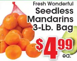 Supremo Foods Inc Seedless Mandarins offer
