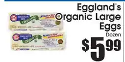 Supremo Foods Inc Eggland's Organic Large Eggs offer
