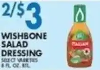 Compare Foods Wishbone salad dressing offer