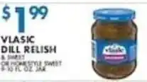 Compare Foods Vlasic dill relish offer