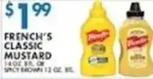 Compare Foods French's Classic Mustard offer