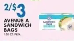 Compare Foods Avenue A Sandwich Bags offer