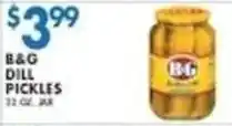 Compare Foods B&G dill pickles offer