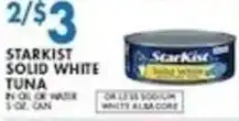 Compare Foods Starkist solid white tuna offer