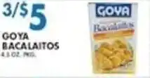 Compare Foods Goya bacalaitos offer