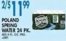 Compare Foods Poland spring water offer