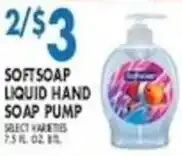 Compare Foods Softsoap liquid hand soap pump offer