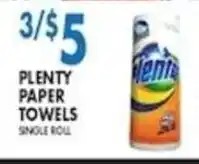 Compare Foods Plenty paper towels offer