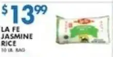 Compare Foods La Fe Jasmine Rice offer