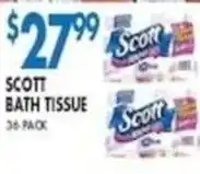 Compare Foods Scott bath tissue offer