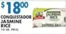 Compare Foods Conquistador jasmine rice offer