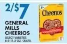 Compare Foods General Mills Cheerios offer